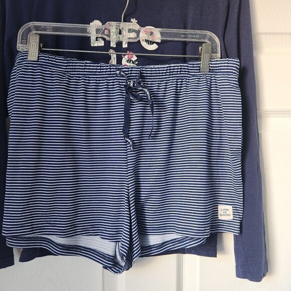 Life is Good Botanical Short Pajama Set Size L - Picture 7 of 11